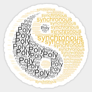 Polysynchronous II Sticker